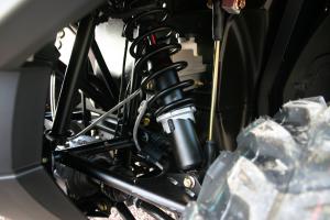 2010 polaris ranger rzr review, Five way pre load adjustable shocks are found at each corner