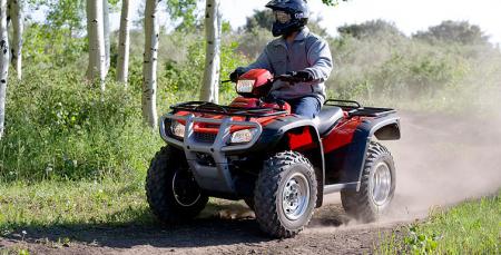 2010 honda fourtrax foreman rubicon review, Honda s Electric Power Steering makes for less stress on your body after a long rough ride