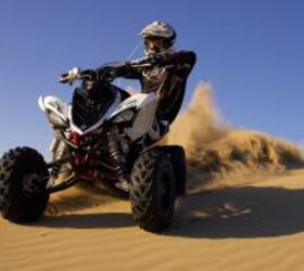 2010 yamaha yfz450r and raptor 700r se review, When it comes to speed the Raptor 700R is tough to beat