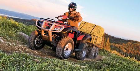 2010 honda fourtrax foreman 44 review, The FourTrax Foreman 4x4 is an eager working companion