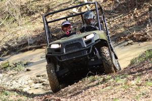 2010 polaris ranger 400 review, Going up or down hills and off camber trails the Ranger 400 felt well planted and stable