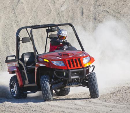 2010 arctic cat prowler xtz 1000 h2 efi review, With so much power on tap the XTZ slides around corners with surprising ease