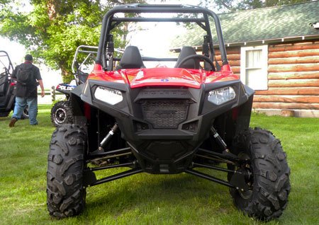 2011 polaris ranger and atv lineup preview, The 2011 Ranger RZR S receives new Sachs two inch shocks as well as ITP 900 XCT tires