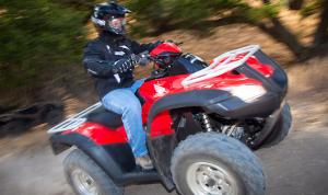 2010 honda fourtrax rincon review, Though not as arm stretching as many of the big bore ATVs from other manufacturers the Rincon does produce good predictable power