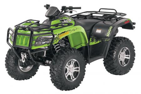 2011 arctic cat atv and prowler lineup preview, 2011 Arctic Cat 1000 LTD in Sublime Green Metallic