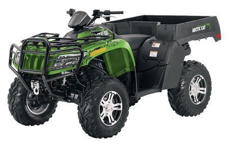 2011 arctic cat atv and prowler lineup preview, 2011 Arctic Cat TBX 700 LTD in Green Metallic