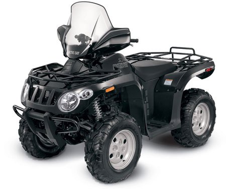 2011 arctic cat atv and prowler lineup preview, 2011 Arctic Cat 366 4x4 SE in Metallic Black