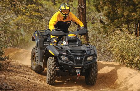 2010 can am outlander 800r efi xt p review, We found the engine braking to be effective but maybe a little too strong