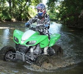 2009 kawasaki kfx700 review, If you re looking for an easy to use sporty trail tamer the powerful KFX700 certainly fits the bill