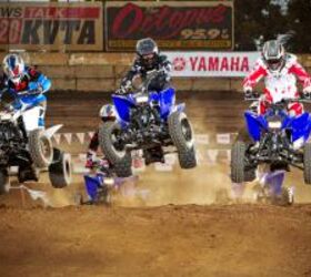 2011 yamaha raptor 125 review, Yamaha s custom built track was the perfect place to showcase the newest Raptor