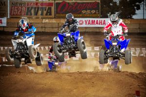 2011 yamaha raptor 125 review, Yamaha s custom built track was the perfect place to showcase the newest Raptor