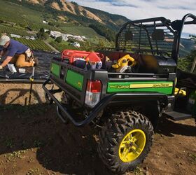 2011 john deere gator xuv 855d 44 review, With the ability to carry 1 000 pounds of cargo and tow another 1 500 pounds the 855D is an ideal work companion
