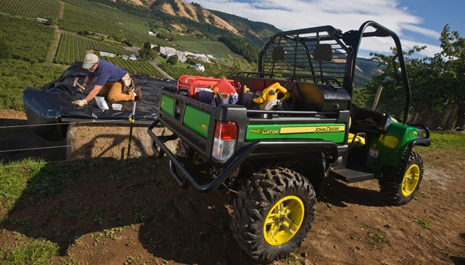 2011 john deere gator xuv 855d 44 review, With the ability to carry 1 000 pounds of cargo and tow another 1 500 pounds the 855D is an ideal work companion