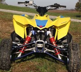 2010 450cc motocross shootout part 1, Suzuki QuadRacer LT R450