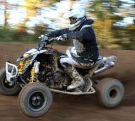 2010 450cc motocross shootout part 2, Fourth place does not do the Can Am s motor justice