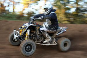 2010 450cc motocross shootout part 2, Fourth place does not do the Can Am s motor justice