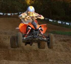 2010 450cc motocross shootout part 2, All but the most aggressive riders will find the KTM settings a little harsh