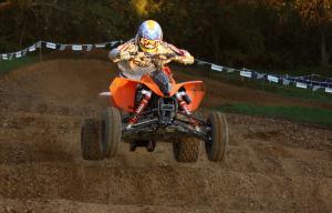 2010 450cc motocross shootout part 2, All but the most aggressive riders will find the KTM settings a little harsh