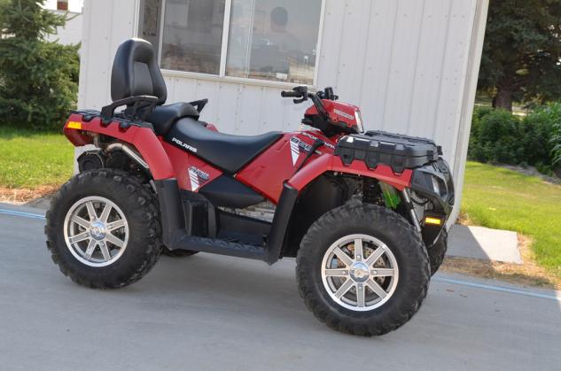 2013 two up heavyweight atv shootout video, 2013 Polaris Sportsman Touring 850 Profile