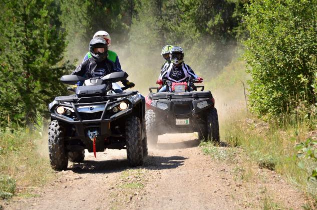 2013 two up heavyweight atv shootout video, 2013 Two Up ATV Shootout Action