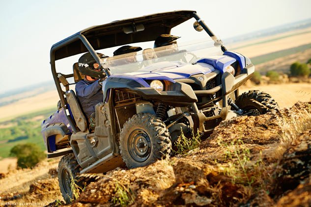 2014 honda pioneer 700 4 vs yamaha viking 700 specs shootout, Yamaha Viking Trail Action