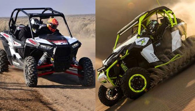 2015 Can-Am Maverick X ds Turbo vs. Polaris RZR XP 1000 EPS