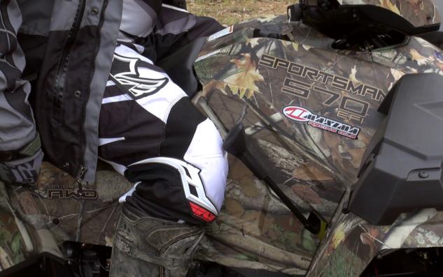 2015 polaris sportsman 570 eps vs can am outlander l 500 dps, 2015 Polaris Sportsman 570 Shifter Knee