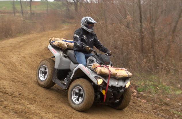 2015 polaris sportsman 570 eps vs can am outlander l 500 dps, 2015 Can Am Outlander L 500 Action Loaded Racks