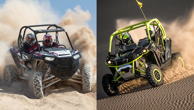 2016 Polaris RZR XP Turbo EPS vs. Can-Am Maverick X ds Turbo