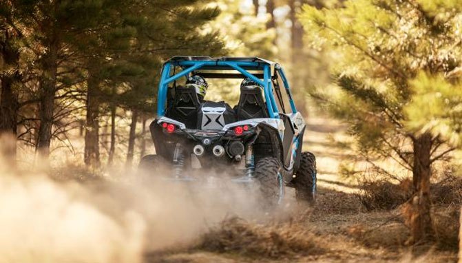 2016 polaris rzr xp turbo eps vs can am maverick x ds turbo, Can Am Maverick X ds Turbo Rear