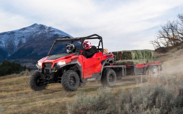 2016 polaris general 1000 eps vs can am commander 1000 dps, Polaris General Towing