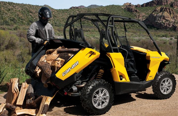 2016 polaris general 1000 eps vs can am commander 1000 dps, Can Am Commander Tilt Bed