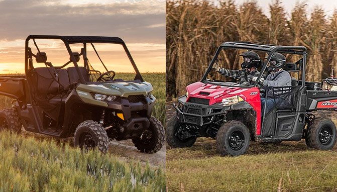 2016 Can-Am Defender vs Polaris Ranger XP 900