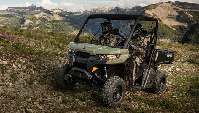 2016 can am defender vs polaris ranger xp 900, Can Am Defender Action