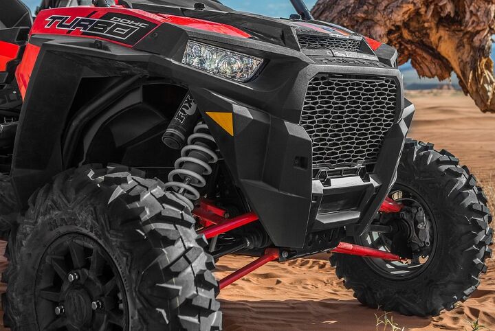 2017 can am maverick x3 x rs vs polaris rzr xp turbo eps by the numbers, RZR Turbo Front Suspension