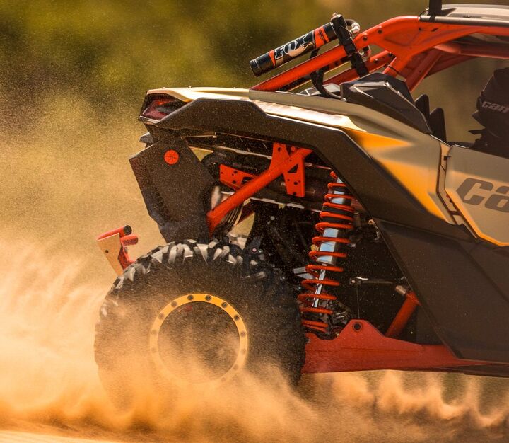 2017 can am maverick x3 x rs vs polaris rzr xp turbo eps by the numbers, Maverick X3 Rear Suspension