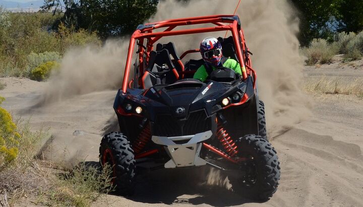 multi passenger turbo utv shootout, 2016 Can Am Maverick MAX Turbo Action Cornering