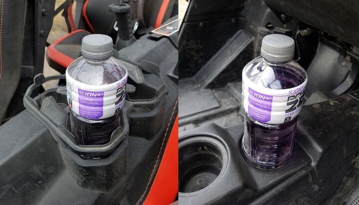 multi passenger turbo utv shootout, Turbo UTV Shootout Bottle Holders