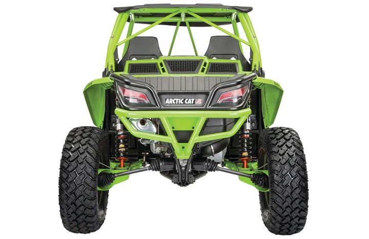 2017 arctic cat wildcat x limited vs yamaha yxz1000r ss se by the numbers, Arctic Cat Wildcat X Limited Rear