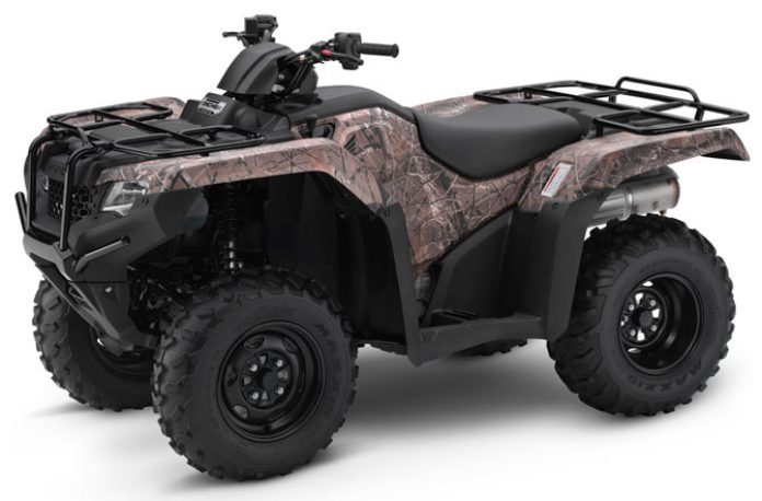 2017 honda foreman 44 vs honda rancher 44 by the numbers, Honda Rancher Studio Camo