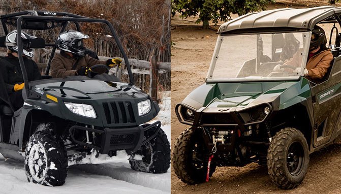 2017 textron stampede vs arctic cat hdx 700 by the numbers
