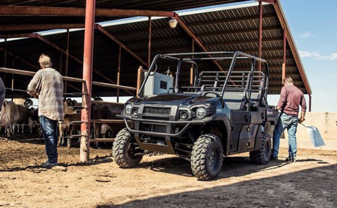 2017 kawasaki mule pro dxt vs polaris ranger crew diesel by the numbers, Kawasaki Mule Pro DXT Jobsite