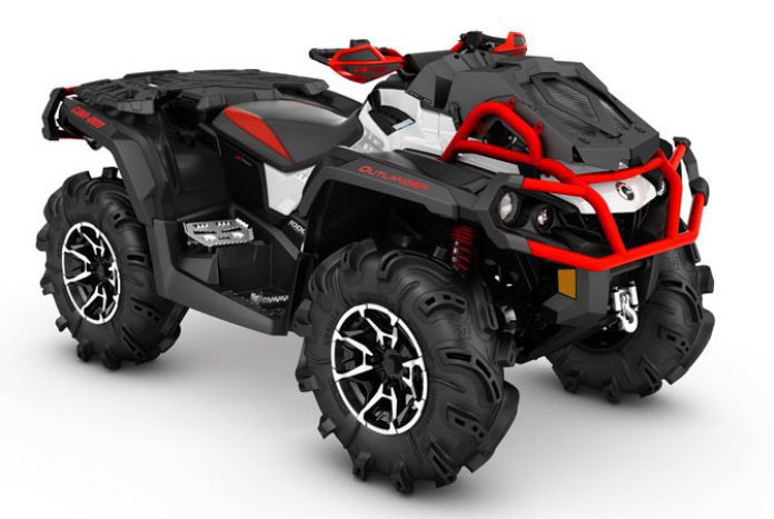 2017 can am outlander 1000r x mr vs polaris sportsman xp1000 high lifter by the, 2017 Can Am Outlander 1000R X MR Studio