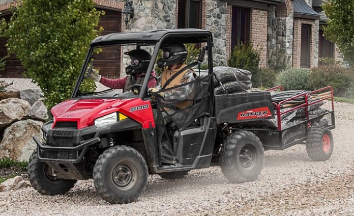 2017 polaris ranger 500 vs honda pioneer 500 by the numbers, Polaris Ranger 500 Working