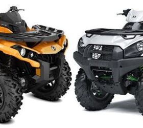 2018 can am outlander 650 dps vs 2018 kawasaki brute force 750 by the numbers