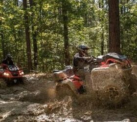 2018 arctic cat mudpro 700 limited vs can am outlander x mr 650 by the numbers, Can Am Outlander X MR 650 Trail