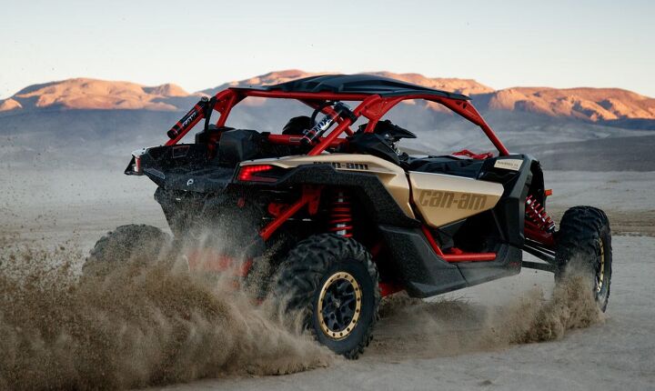 2018 polaris rzr xp turbo eps dynamix vs can am maverick x3 x rs by the numbers, Can Am Maverick X3 X RS Rear