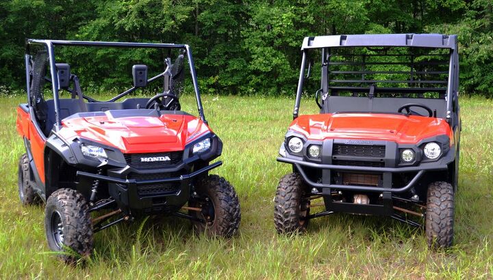 2017 honda pioneer 1000 eps vs kawasaki mule pro fx le video, 2017 Honda Pioneer 1000 Kawasaki Mule Pro FX Front