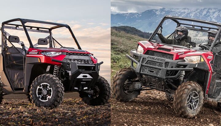 2018 polaris ranger xp 1000 vs 2017 polaris ranger xp 1000 by the numbers