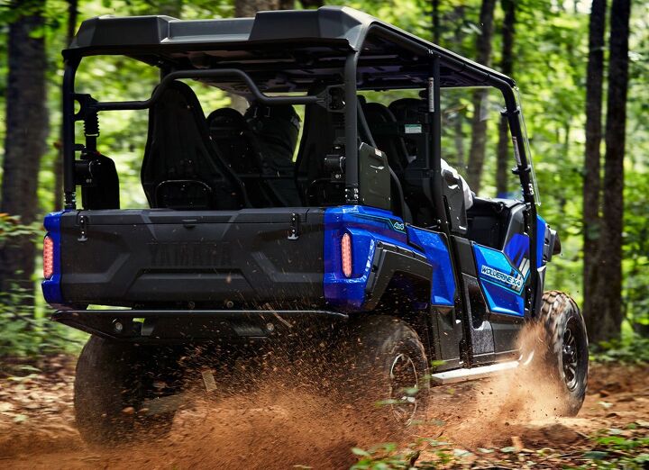 2018 yamaha wolverine x4 vs 2018 kawasaki teryx4 by the numbers, 2018 Yamaha Wolverine X4 Rear